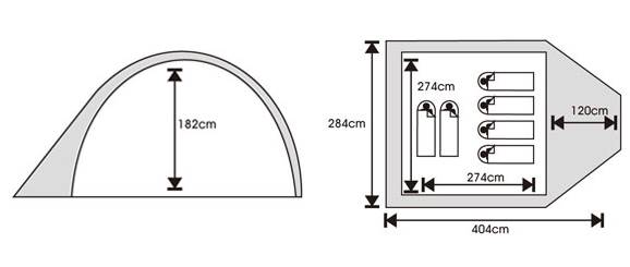 Hotcore Discovery 6 Tent