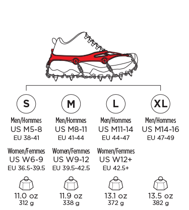 MICROspike Sizing Shoes