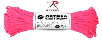 Picture of Neon Pink - 100 Foot - 550 LB Type III Paracord