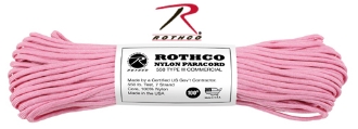 Picture of Rose Pink - 100 Foot - 550 LB Type III Paracord