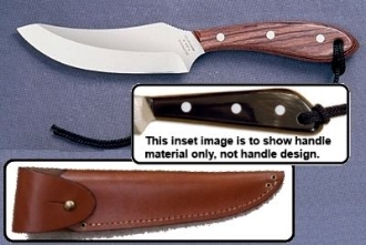 Picture of Grohmann W100SA - #100 | High Lustre Water Buffalo Horn | Stainless Steel | Overlap Sheath