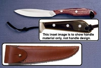 Picture of Grohmann W2SA - #2 | Water Buffalo Horn | Stainless Steel | Overlap Leather