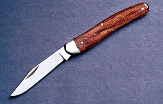 Picture of #360s Slimline Pocket Knife - Rosewood Handle - Stainless Steel Blade  by Grohmann®