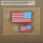 Picture of 3D PVC Patch 2 x 1 Reverse Detailed American Flag