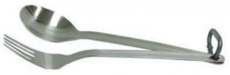 Picture of Apex 2 Piece Titanium Cutlery Set by Chinook®