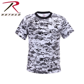 Picture of T-Shirt - Digital Camo Poly/Cotton by Rothco®