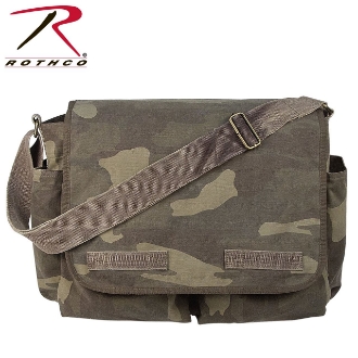 Picture of Vintage Washed Canvas Messenger Bag by Rothco®