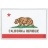 Picture of California Flag PVC Patch 3" x 2" by Maxpedition®