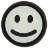 Picture of Mini Happy Face PVC Patch 0.875" x 0.875" by Maxpedition®