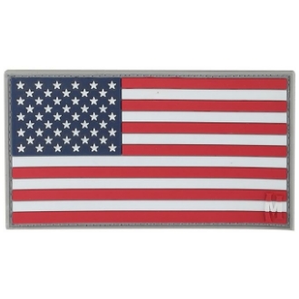 Picture of USA Flag PVC Patch 3.25" x 1.75" by Maxpedition®
