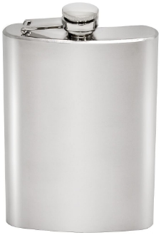 240 ml Hip Flask Stainless Steel by Chinook®
