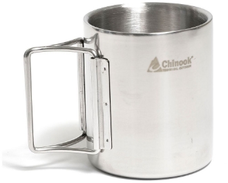 Picture of Double Wall Mug with Folding Handles 7.5 oz