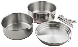 Picture of Plateau Stainless Steel Cookset by Chinook®