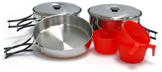 Picture of Ridgeline Trio Cookset | Stainless Steel | Chinook®
