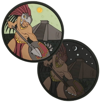 Picture of Aztec Warrior 3D PVC Morale Patch by Maxpedition®