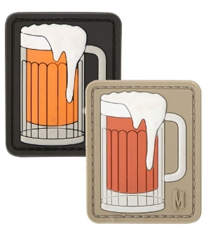 Picture of Beer Mug 1.6" x 2" 3D PVC Morale Patch by Maxpedition®