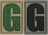 Picture of LETTER "G" PVC Patch 0.84" x 1.18" by Maxpedition®