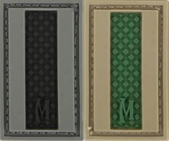 Picture of LETTER "I" PVC Patch 0.7" x 1.18" by Maxpedition®