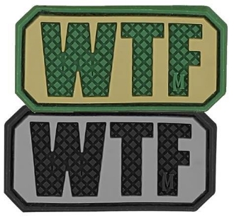Picture of WTF PVC Patch 2" x 1" by Maxpedition®