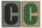Picture of LETTER "C" PVC Patch 0.84" x 1.18" by Maxpedition®