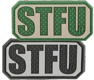 Picture of STFU PVC Patch 2" x 1" by Maxpedition®