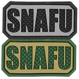 Picture of SNAFU PVC Patch 2" x 1" by Maxpedition®