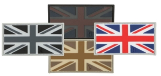 Picture of UK Flag PVC Patch 3" x 1.6" by Maxpedition®
