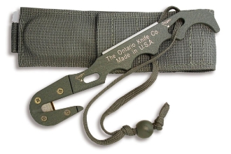 Picture of OKC FG Model 1 Strap Cutter with Sheath - Ontario Knife Company