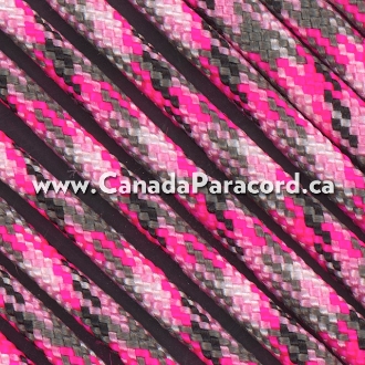 Pretty in Pink - 95 Paracord Type 1 Nylon - 100 Feet 