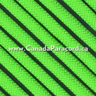 Neon Green - 95 Paracord Type 1 Nylon - 100 Feet 