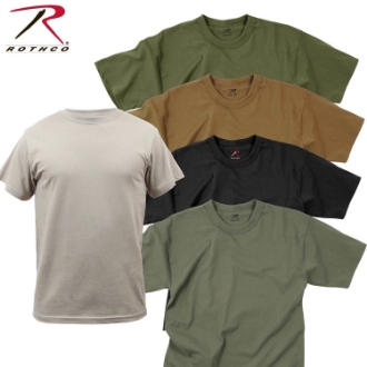 T-Shirt - Solid Colour 100% Cotton by Rothco