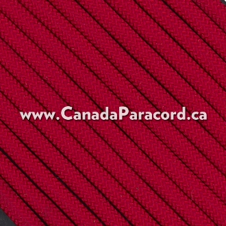 Imperial Red - 50 Feet - 550 LB Paracord