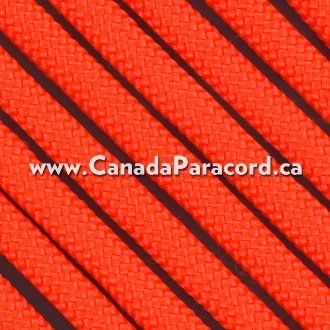 Neon Orange - 100 Feet - 550 LB Paracord