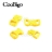 Yellow 3/8 Inch Curved Side Release Buckles - Various Colours - Coobigo