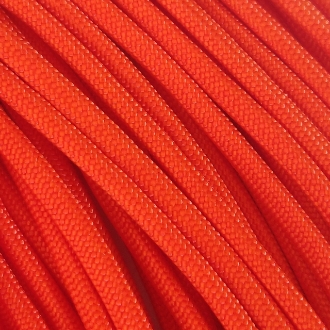 Safety Orange - 100 Foot - 550 LB Type III Paracord