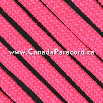 Neon Pink - 25 Feet - 550 LB Paracord