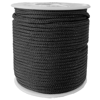 Picture of Black | 95 Paracord | 100 Feet Spooled