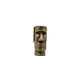 Picture of Easter Island Head Paracord Brass Bead