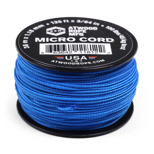 Picture of Blue | 1.18 mm Micro cord | 125 Feet